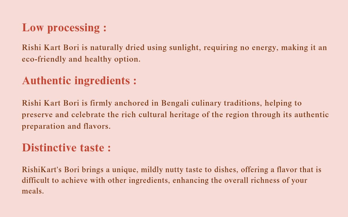 Matar Dal Bori 250g