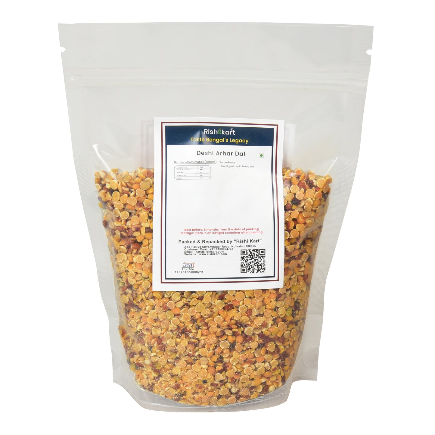 Arhar Dal (Unpolished) 900g