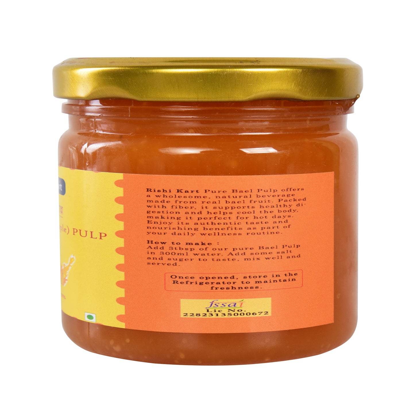 Bael Pulp 400g (Glass Jar)