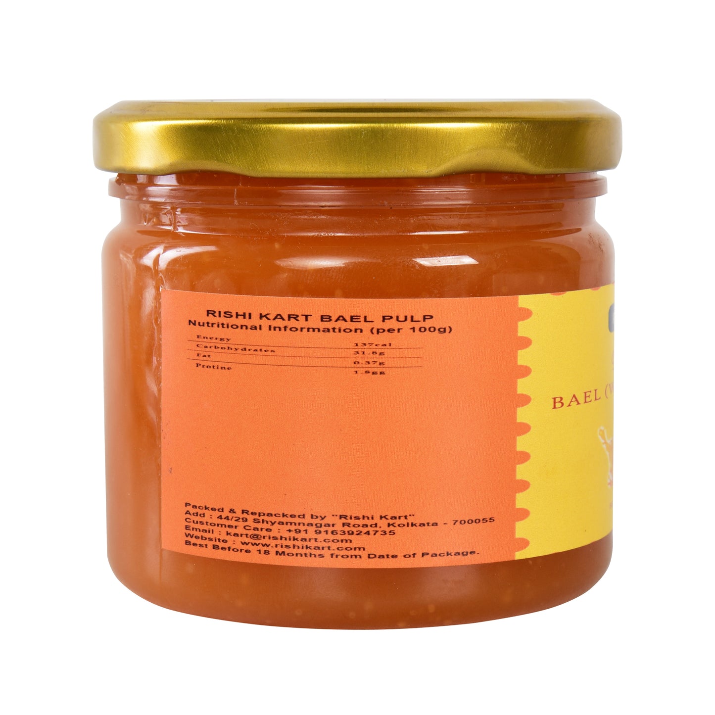 Bael Pulp 400g (Glass Jar)