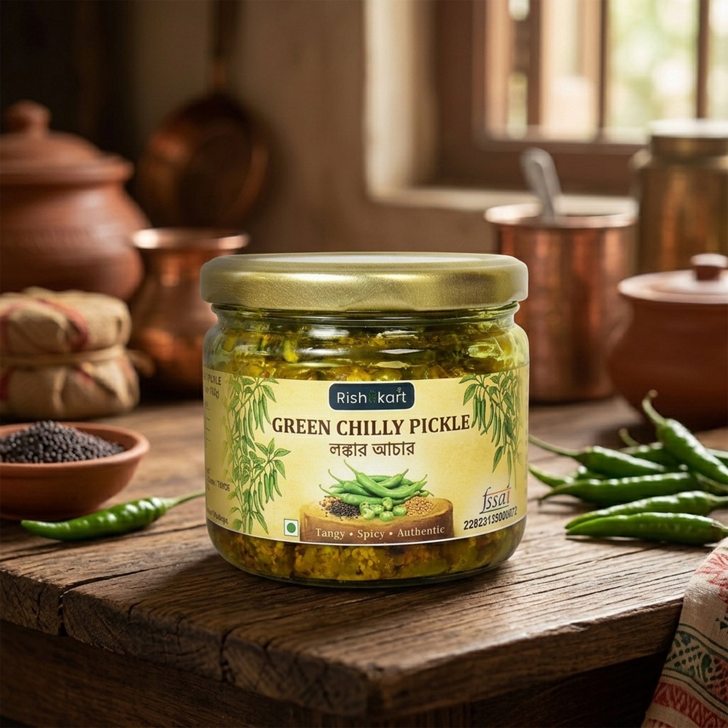 Green Chilli Pickle 250g