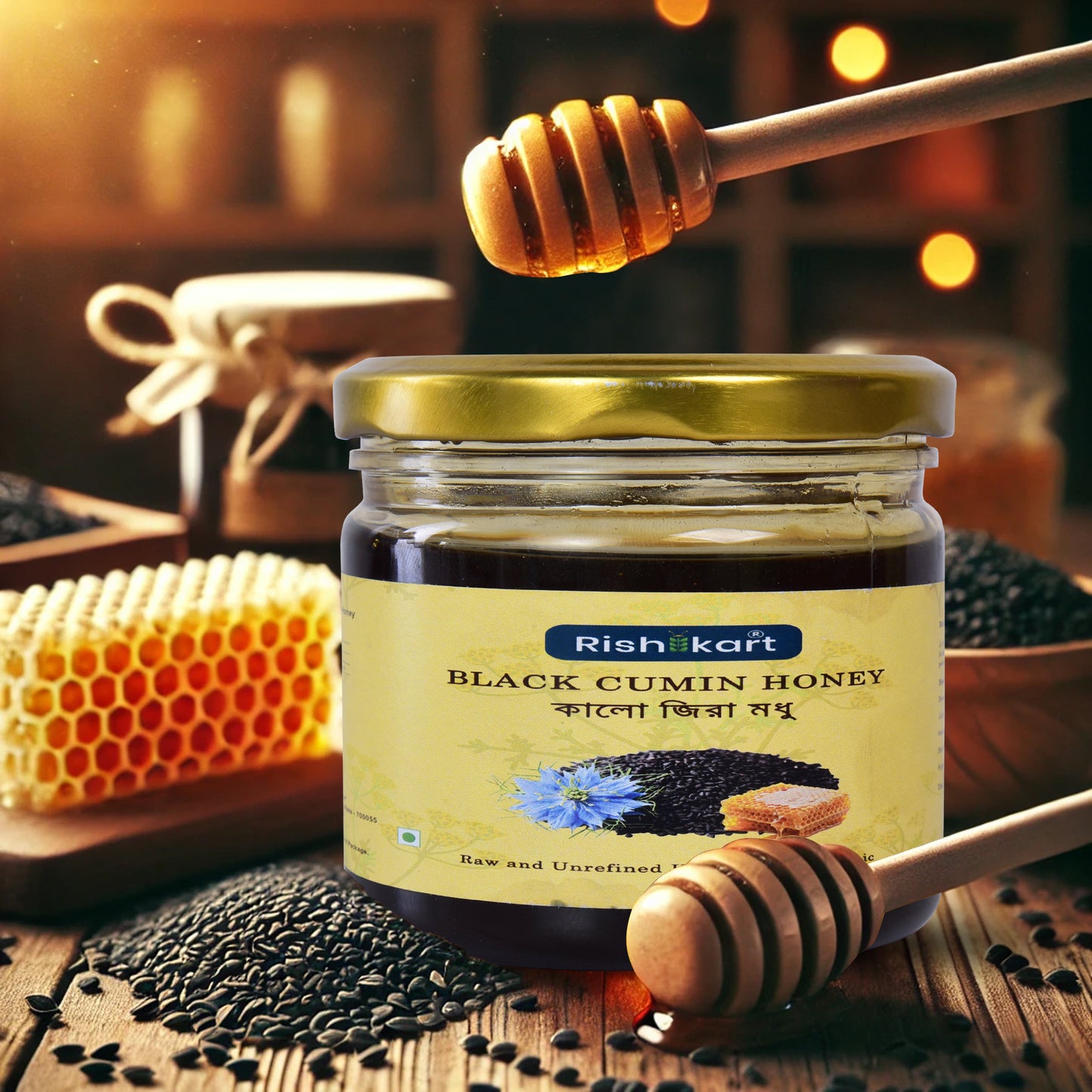 Kalo Jeera Honey 400g