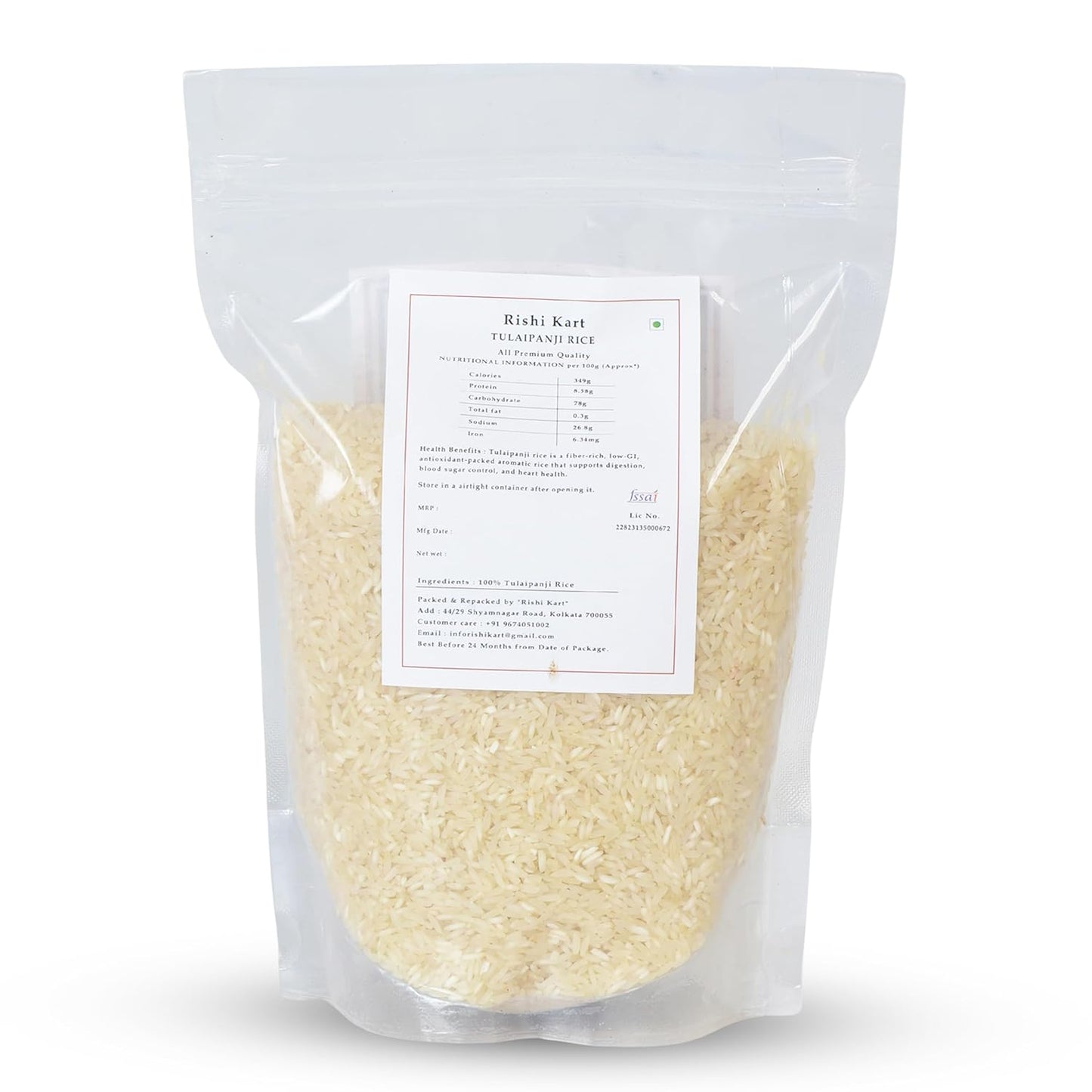 Aromatic Tulaipanji Rice 900g