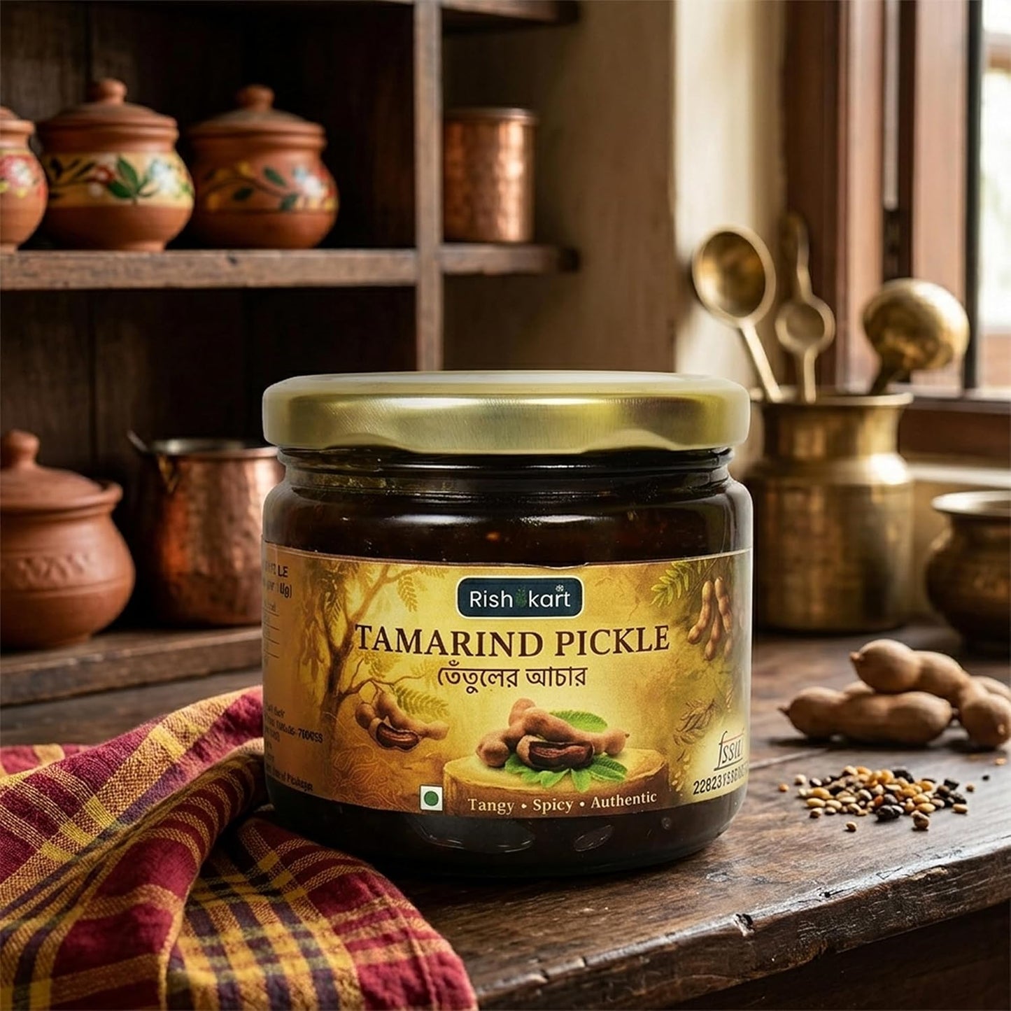 Tamarind Pickle (Tetul Achar) 250g