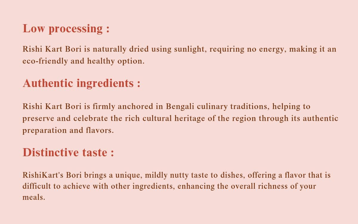 rishi kart silbatta urad dal bori 250g | handmade bengali beuli dal vadi | traditional sun dried dal dumplings | authentic homemade style rishi kart silbatta urad dal bori 250g | handmade bengali beuli dal vadi | traditional sun dried dal dumplings | authentic homemade style