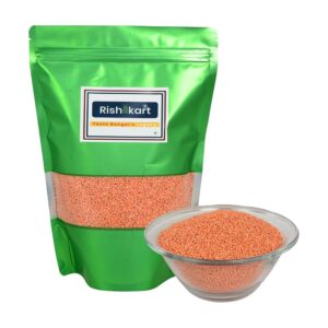rishi kart premium bengal sona masoor dal, (900 g, masoor dal 1)
