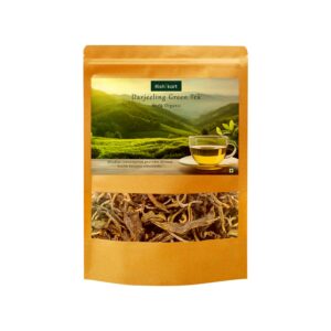 rishi kart darjeeling green tea 100 gm single estate whole leaf tea premium tea