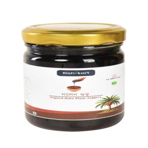 rishi kart bengal nolen gur syrup (liquid khejur gur) – 400g | 100% pure date palm jaggery | no added sugar | traditional west bengal