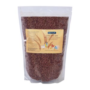 rishi kart | hand pounded rice| dheki chata chal | desi hetumari rice | red chawal (900 g)