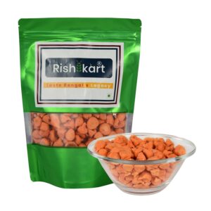 rishikart masoor dal bori 250g | bengali bari handmade vadi | traditional lentil nuggets | authentic indian cooking ingredient | protein rich veg food