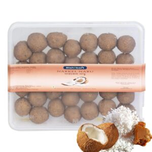 rishi kart bengali naru | coconut jaggery ladoo (400g, bengali naru)