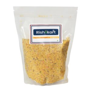 rishi kart deshi sona moong dal (unpolished) | premium quality split yellow lentils | high protein, natural & unprocessed 900g